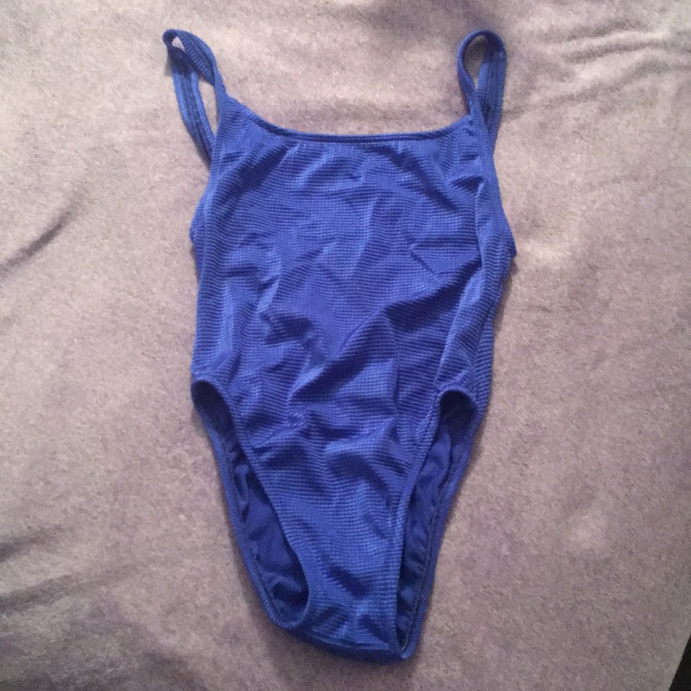 Retro style one piece swim